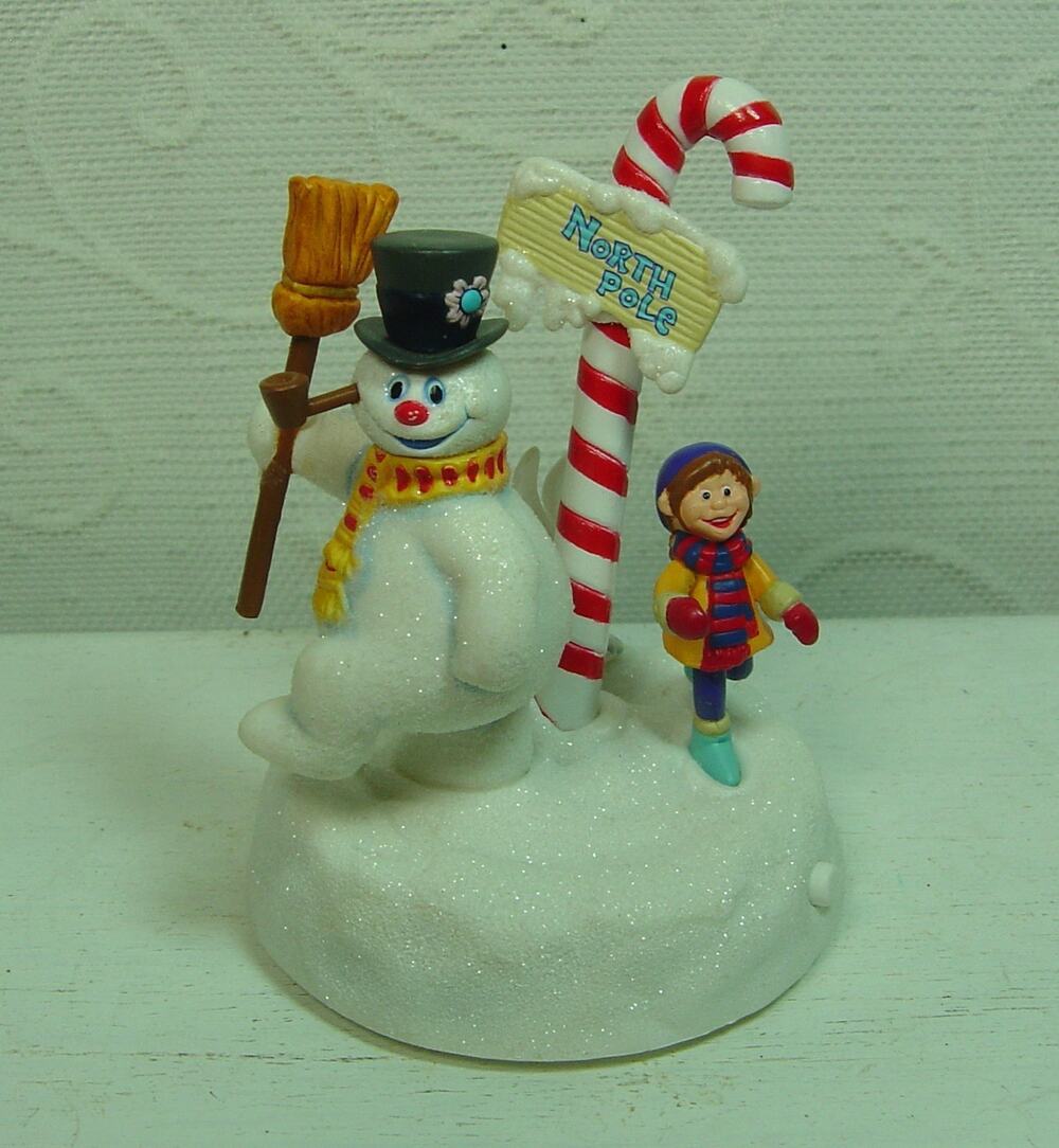 HALLMARK ORNAMENT-FOLLOW THE LEADER-FROSTY THE SNOWMAN-2008 WITH SOUND